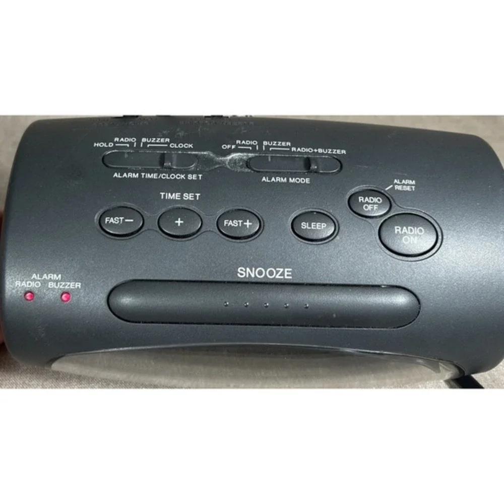 Sony Dream Machine Vintage Digital Dual Alarm Clock Radio AM/FM Snooze ICF-C490